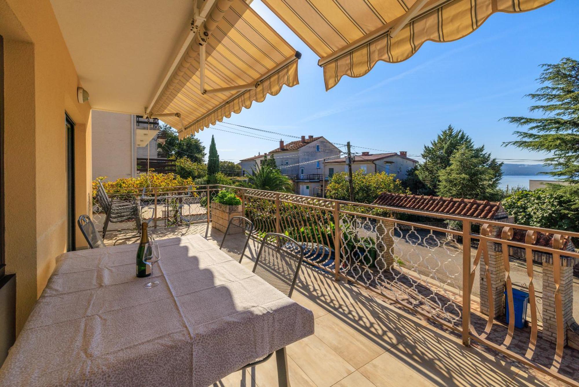 Apartmán Dragan Dramalj Exteriér fotografie