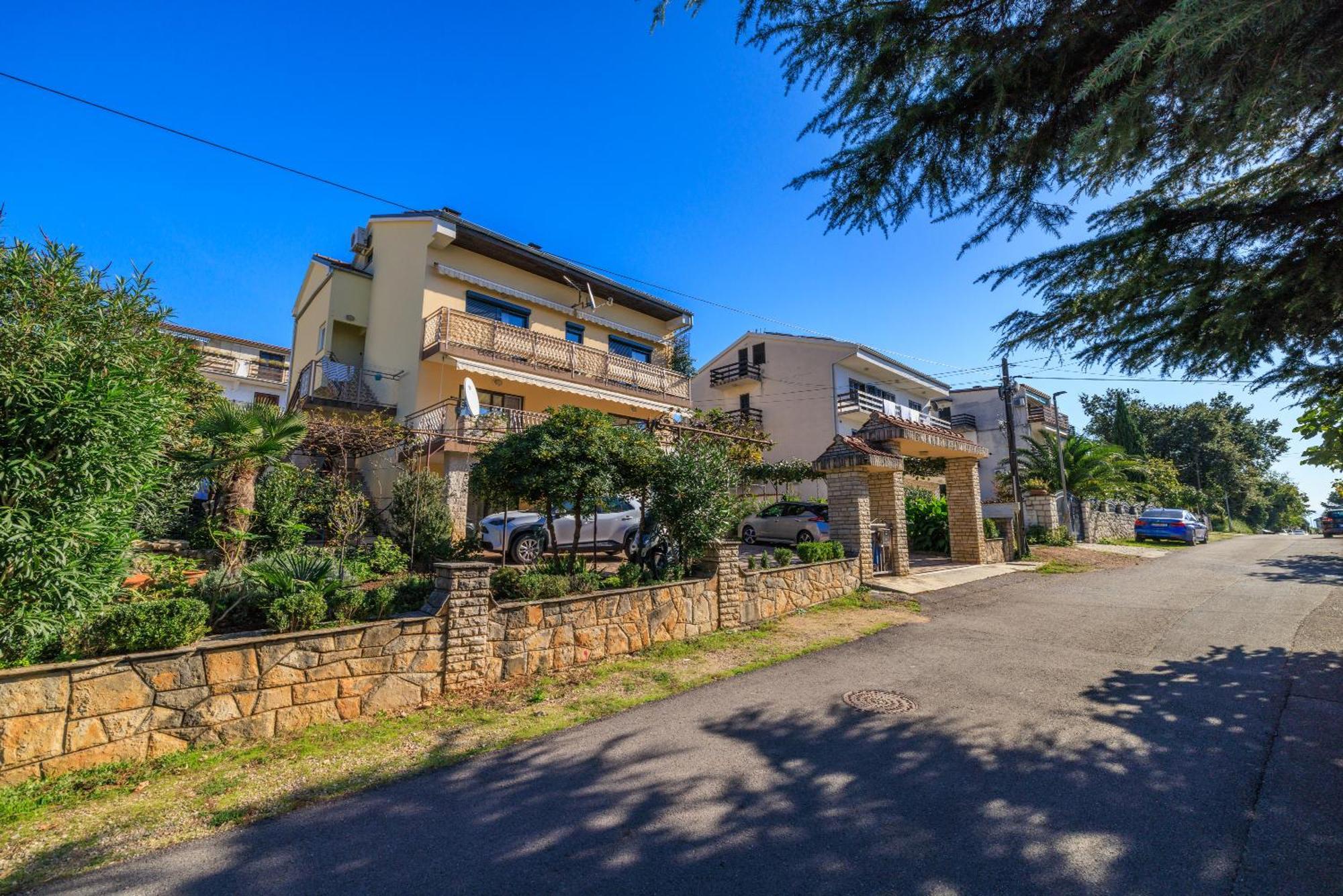 Apartmán Dragan Dramalj Exteriér fotografie