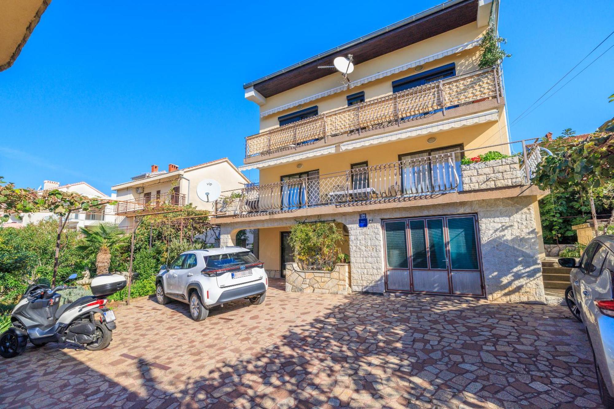Apartmán Dragan Dramalj Exteriér fotografie