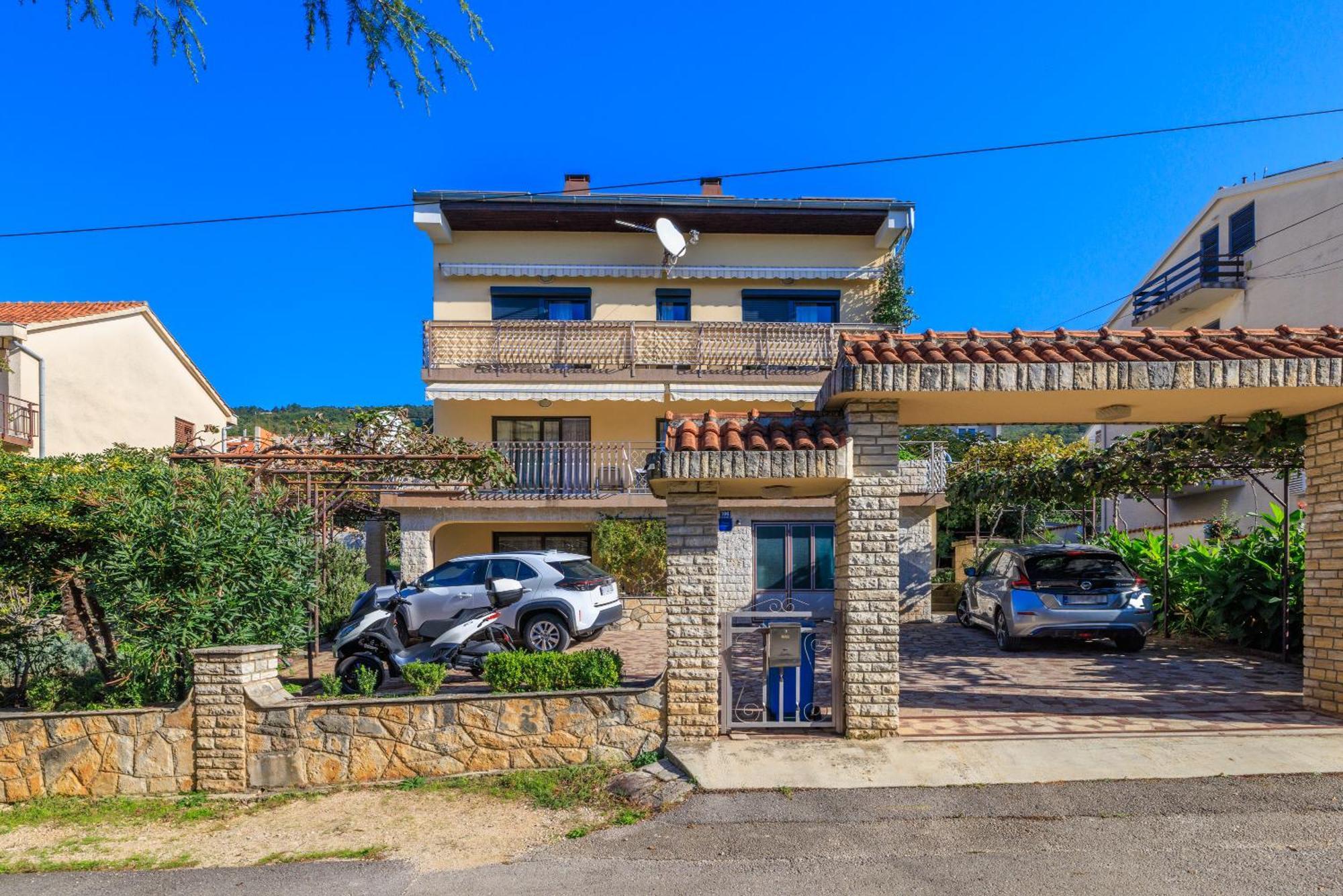 Apartmán Dragan Dramalj Exteriér fotografie